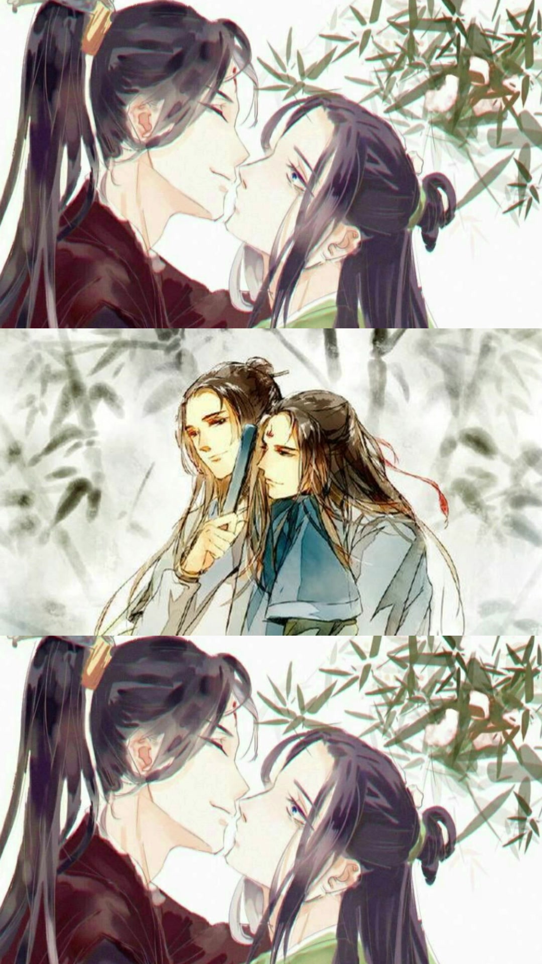 渣反:洛冰河:师尊我最喜欢从背后抱你了,沈清秋:为师也是