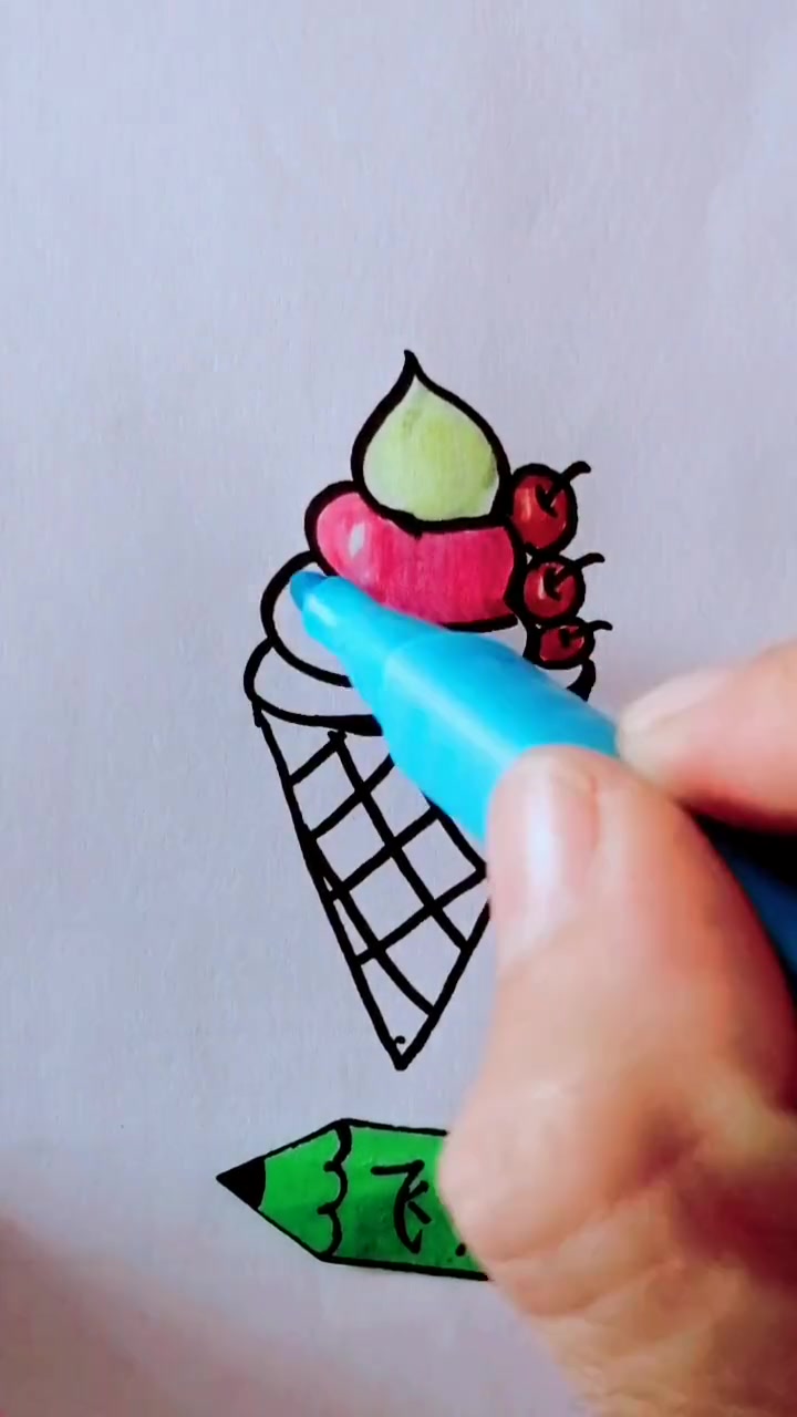 好看好吃的冰激凌