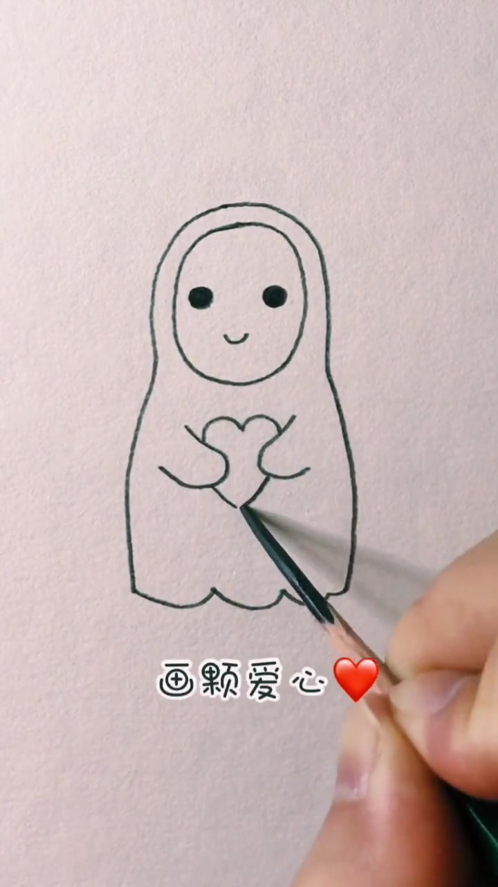 超火的动漫人物无脸男简笔画,简直就是手残党的福音,不容错过