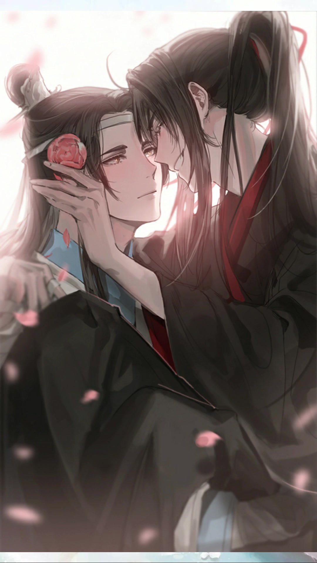魔道祖师:魏无羡:蓝湛!看我!喵~蓝湛:可爱,想……天天……