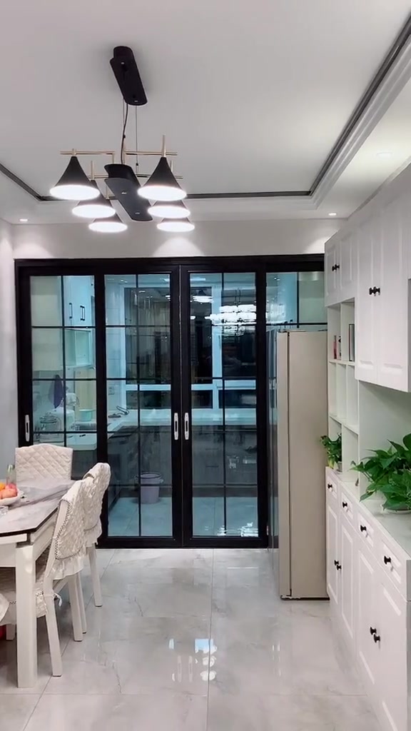 新家3个月装修完成,简约美观的黑白灰,整体效果非常不错