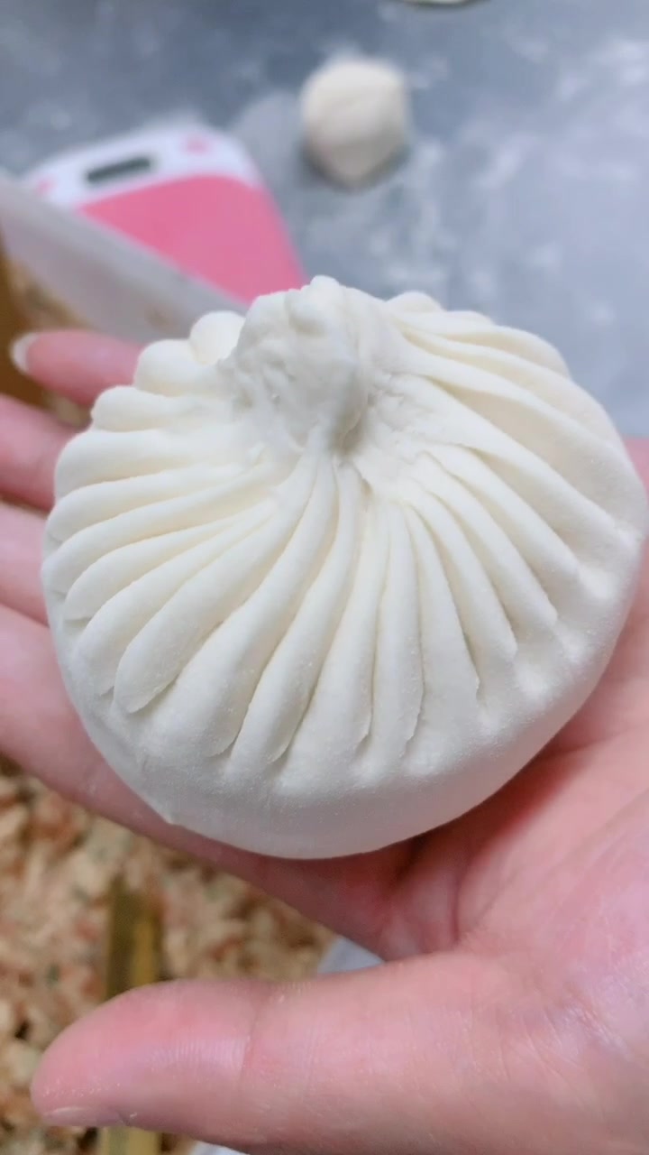 包子收口手法技能