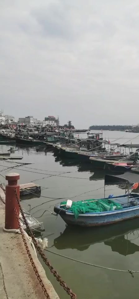 海南谭门鱼港,景色漂亮吧