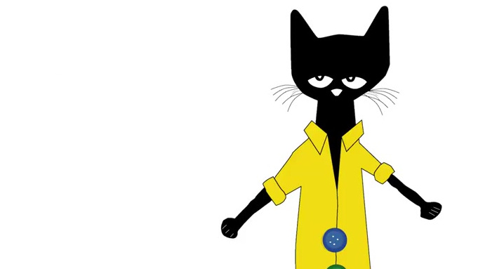 皮特猫应该大家都很熟悉了吧,皮特猫的系列绘本是近几年来美国最畅销的情绪绘本,几乎每个家庭的