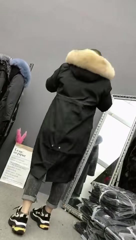 新搭配,羊剪绒皮毛一体派克服保暖效果更好