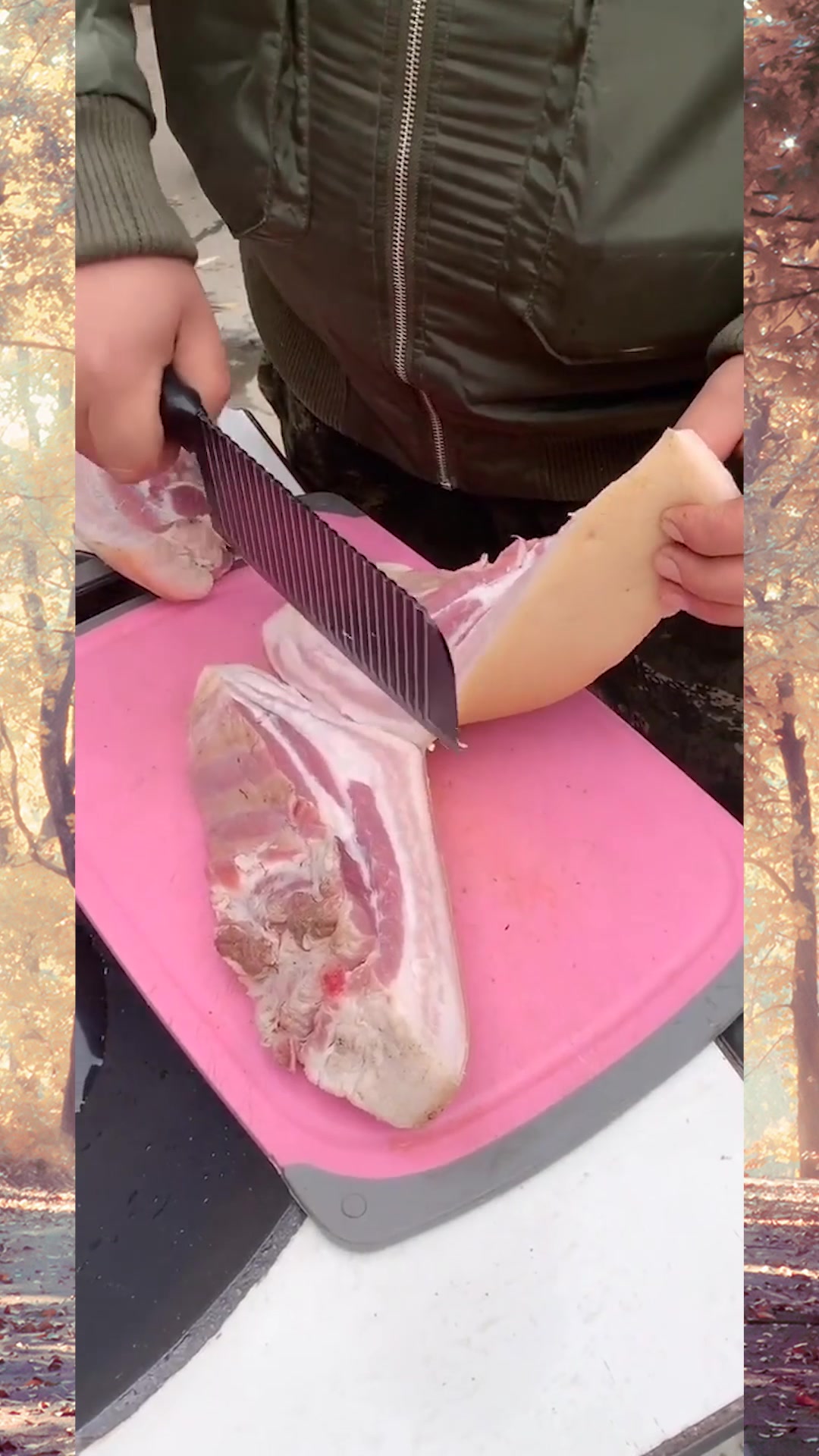 见识一下农村大哥做的糖醋五花肉,酸甜好吃,鲜嫩美味,下饭