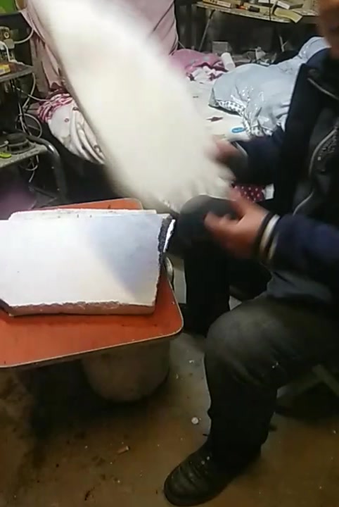 泡沫塑料制作山水盆景