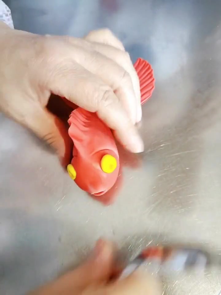 面点师傅分享金鱼花馍做法过程,你们觉得怎么样?