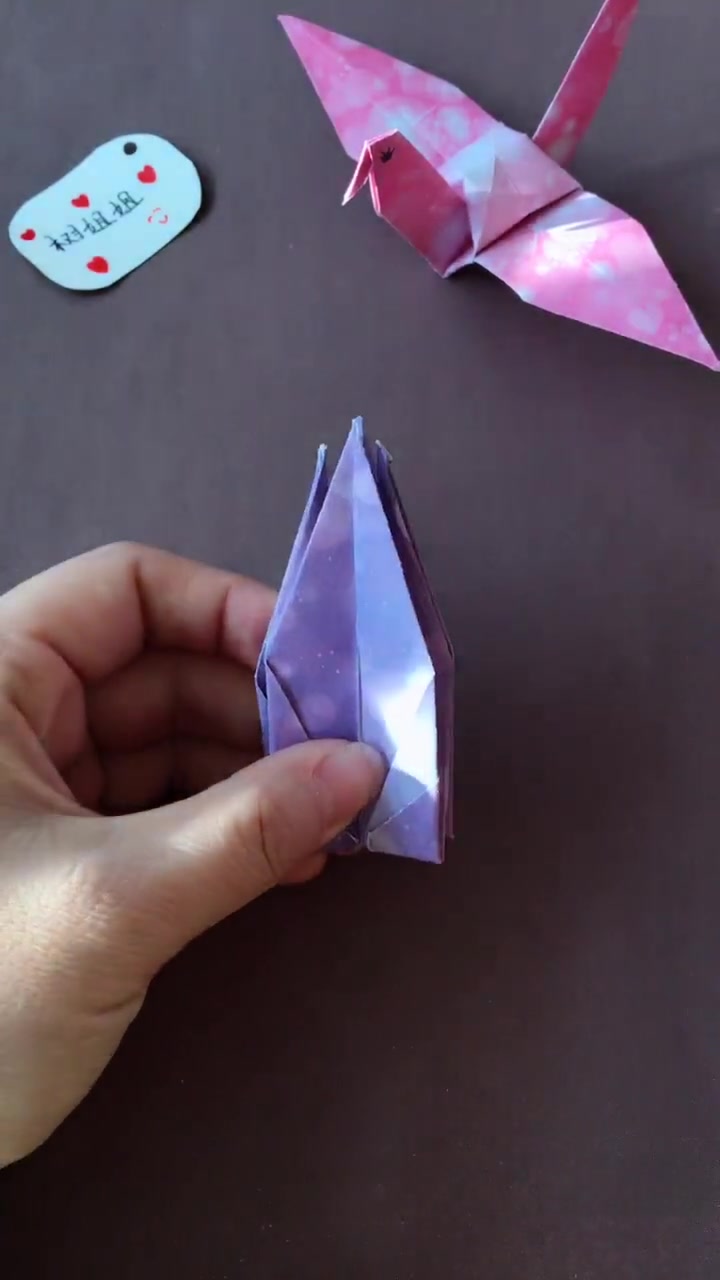 视频教程:动物折纸——最经典千纸鹤折法