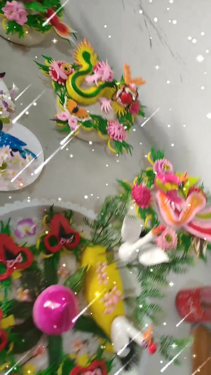 龙凤花馍+看饭一桌