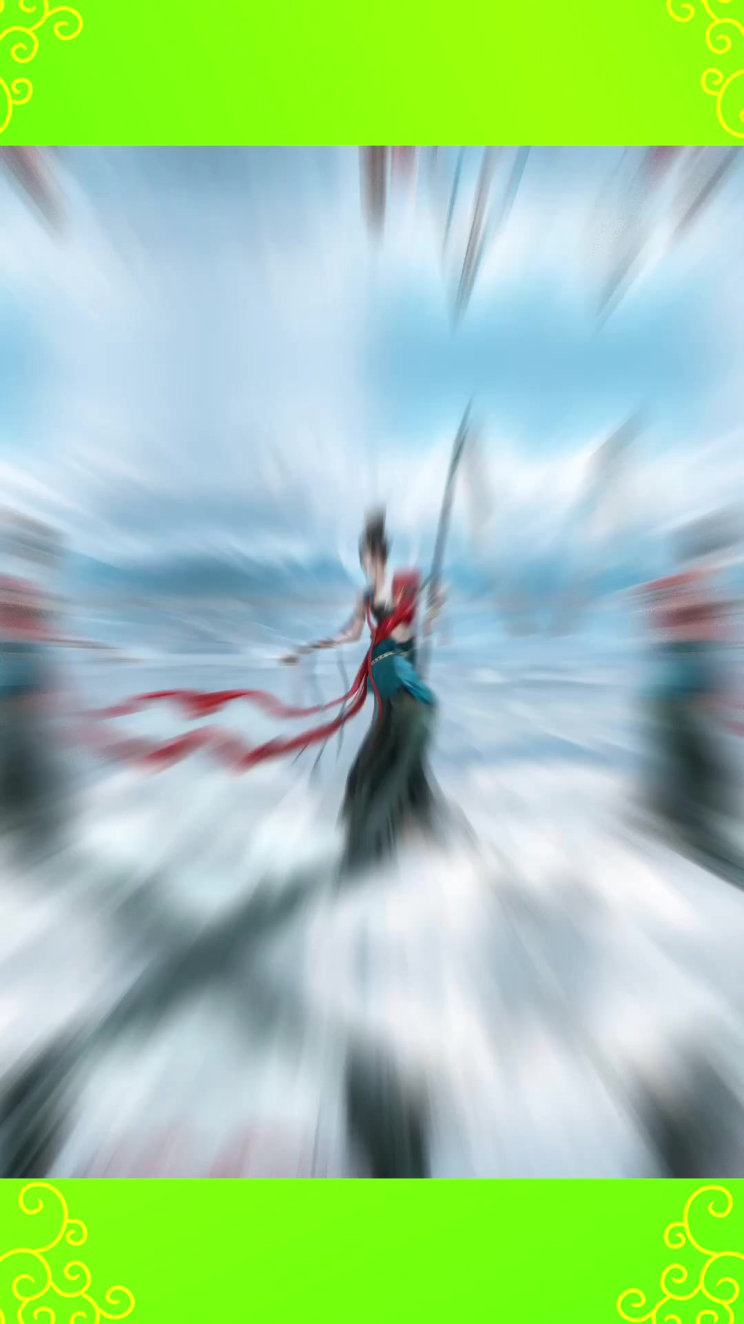真人版的“敦煌飞天壁画”,宛如在壁画里飞出来的,真是一眼万年
