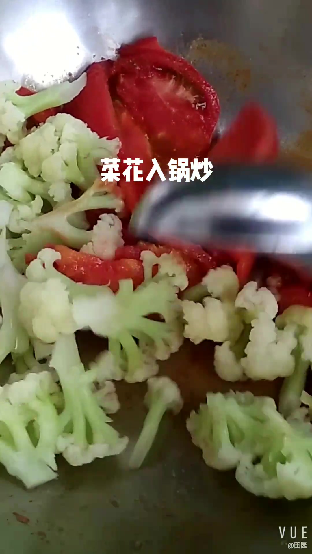 西红柿烧菜花的做法