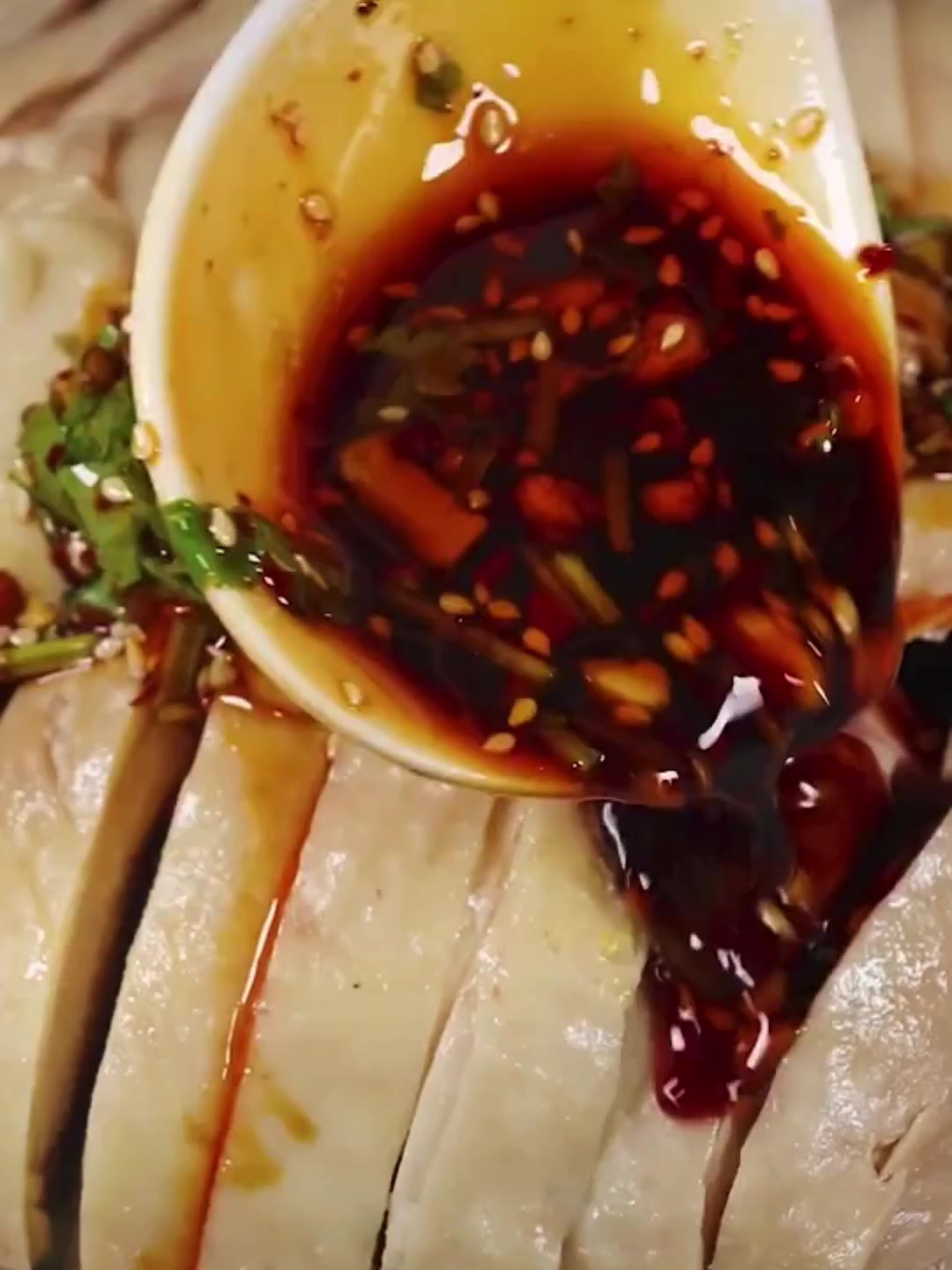 家常食谱:鲜嫩口水鸡