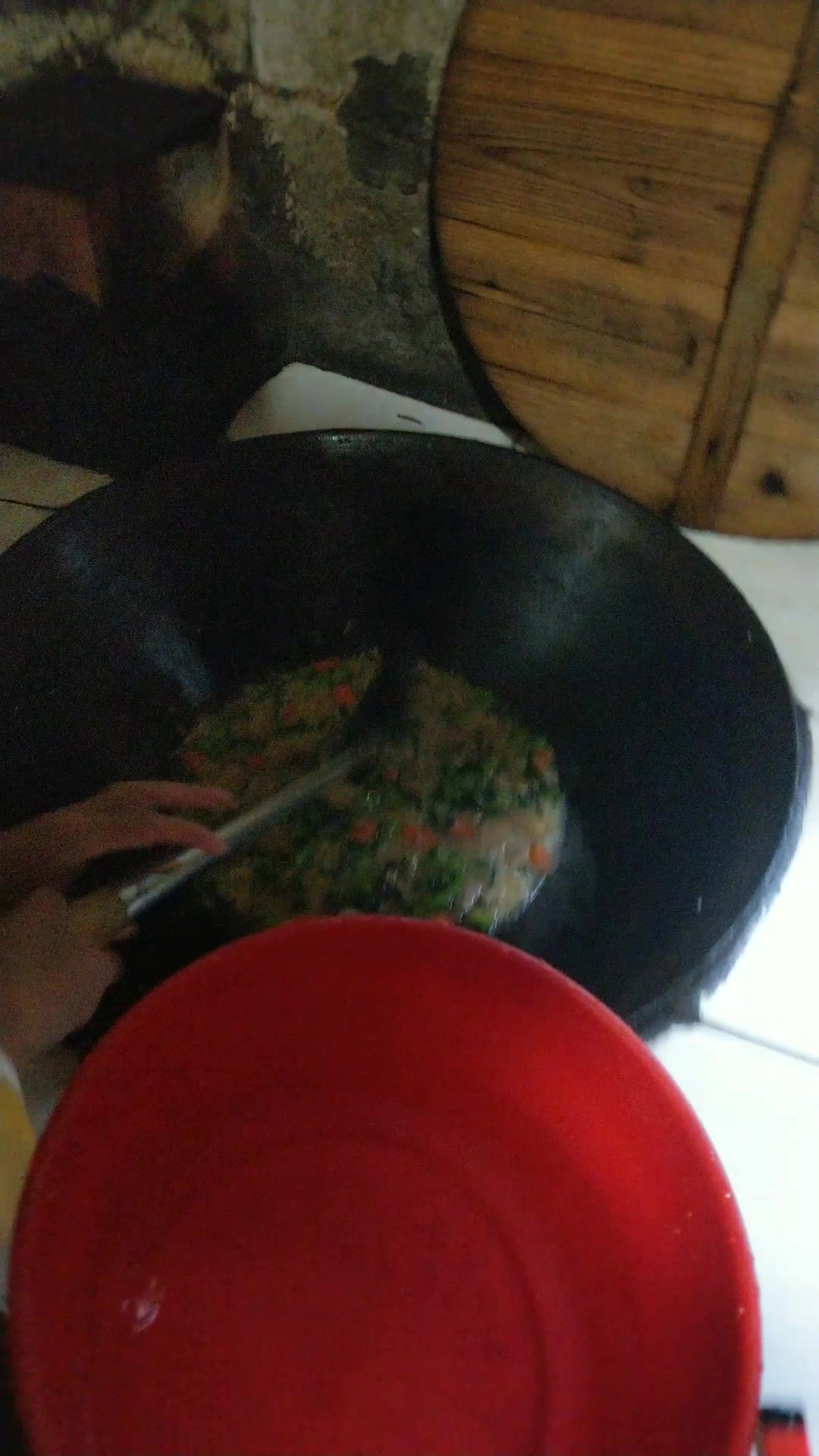 自制农家芥菜咸饭,一家人都不够吃