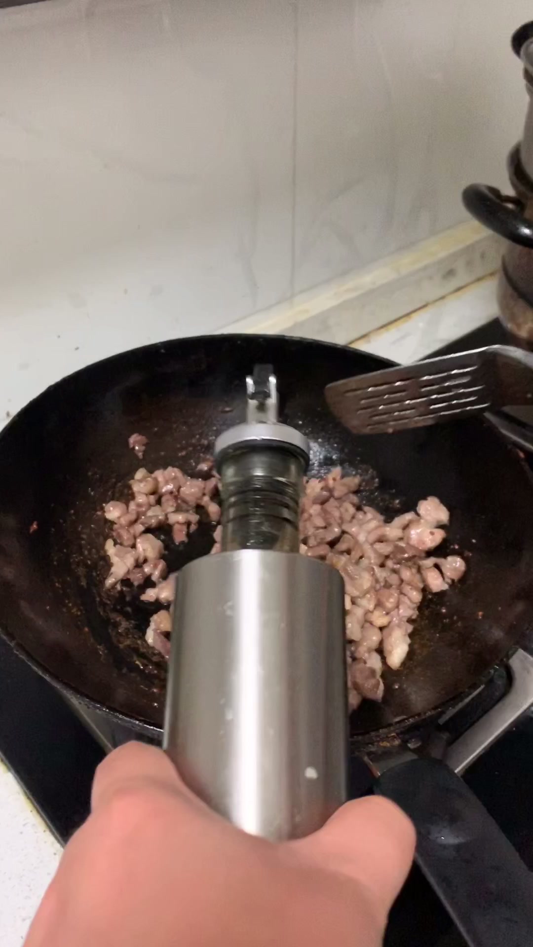 北漂自己在家做孜然羊肉,超简单,真香!