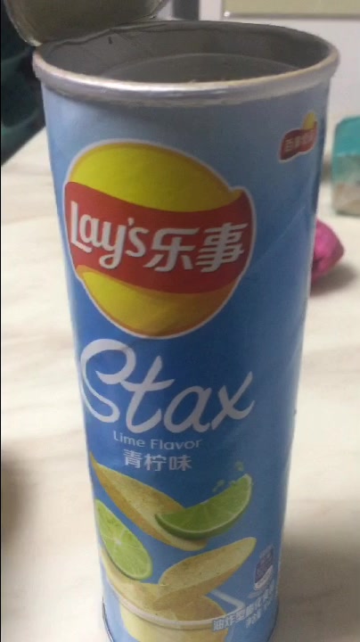 乐事青柠味薯片超级好吃