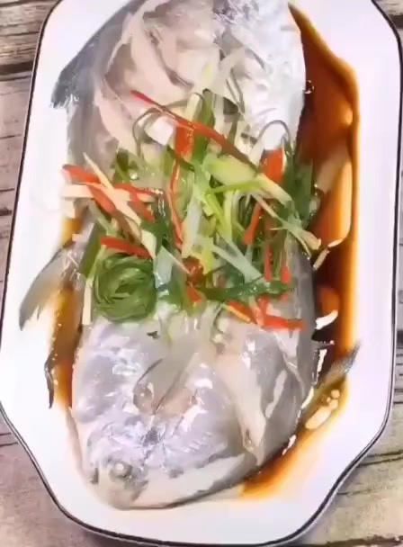 白鲳鱼清蒸做法|痴鲜野生海鲜厨艺分享