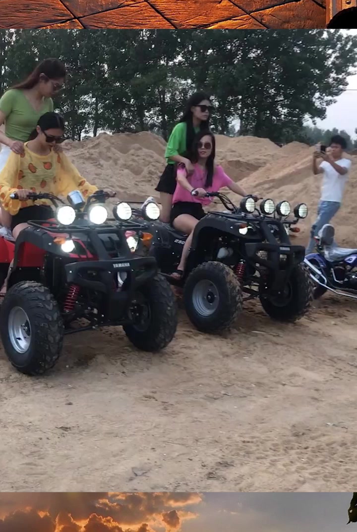 美女骑机车上公路,机车配美人,你最喜欢哪个组合?