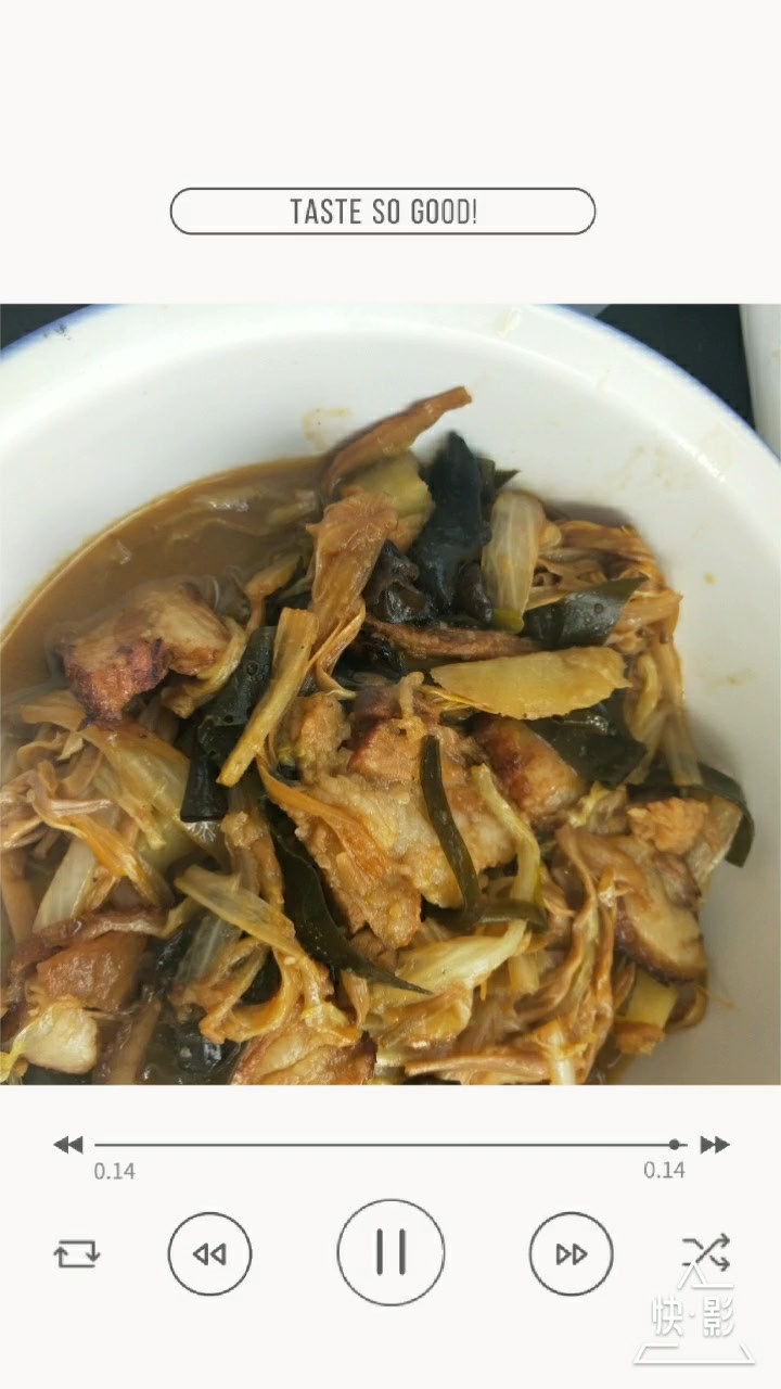 冬瓜粉条小炒肉、白菜土豆红烧肉、清炒西蓝花太好吃了