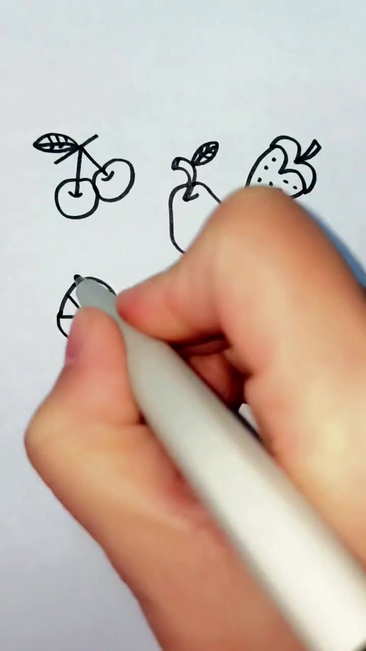 数字简笔画,每一个都充满了创意,学会教给小朋友吧