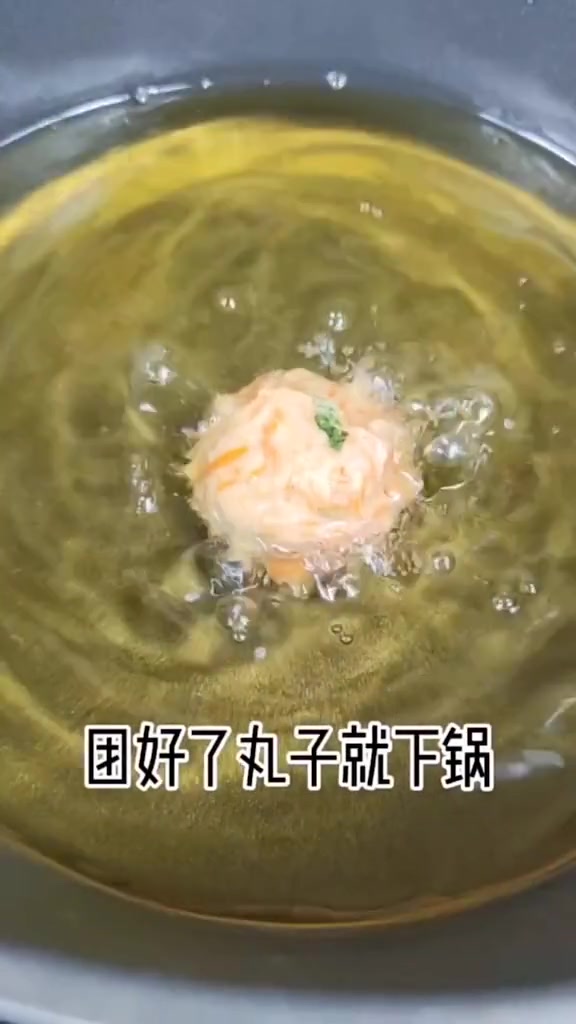 宝妈分享的炸素丸子做法过程和配方,你们觉得怎么样?