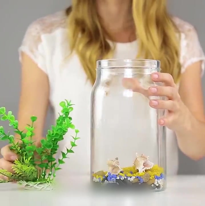 炫酷3D立体鱼缸鱼缸风景DIY