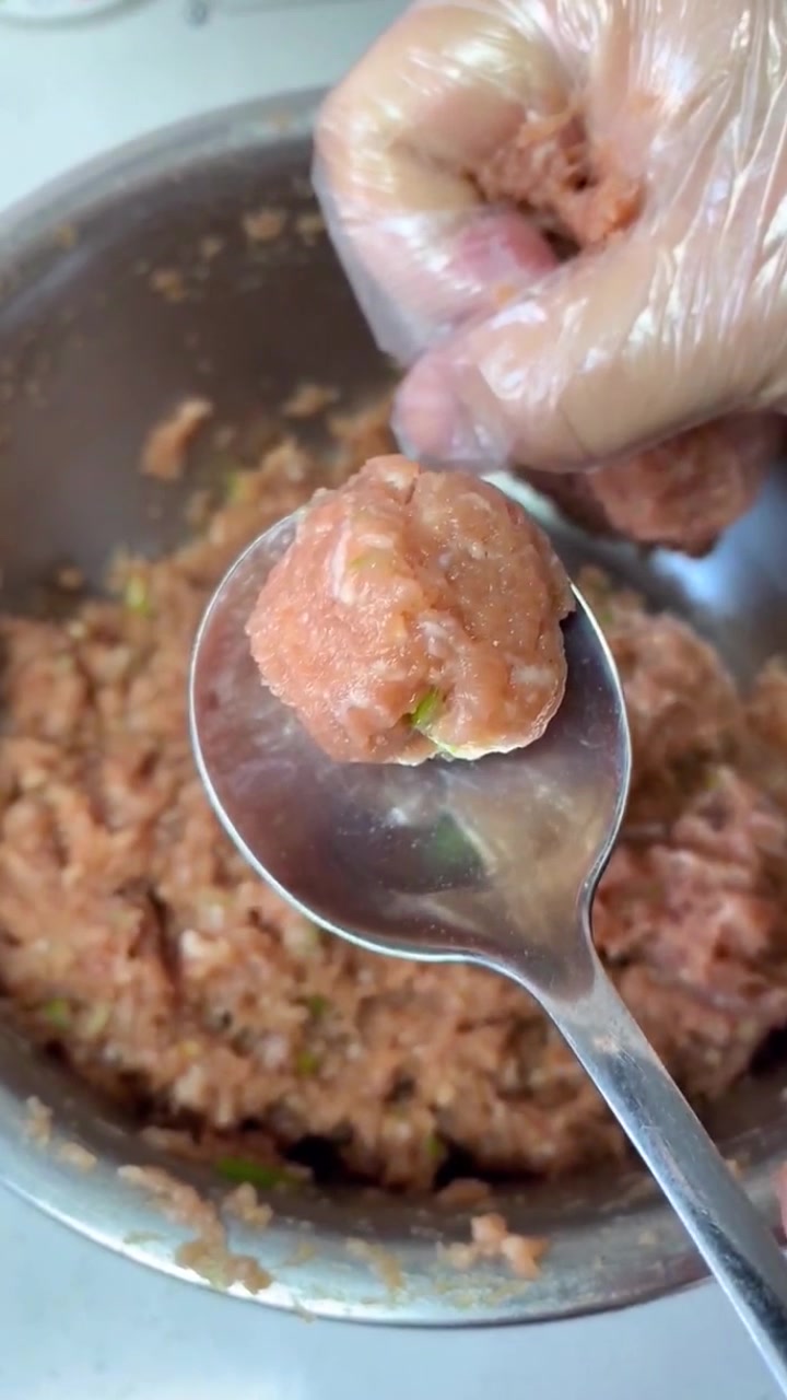 你做的红烧肉丸子为什么不Q弹,我来教你做