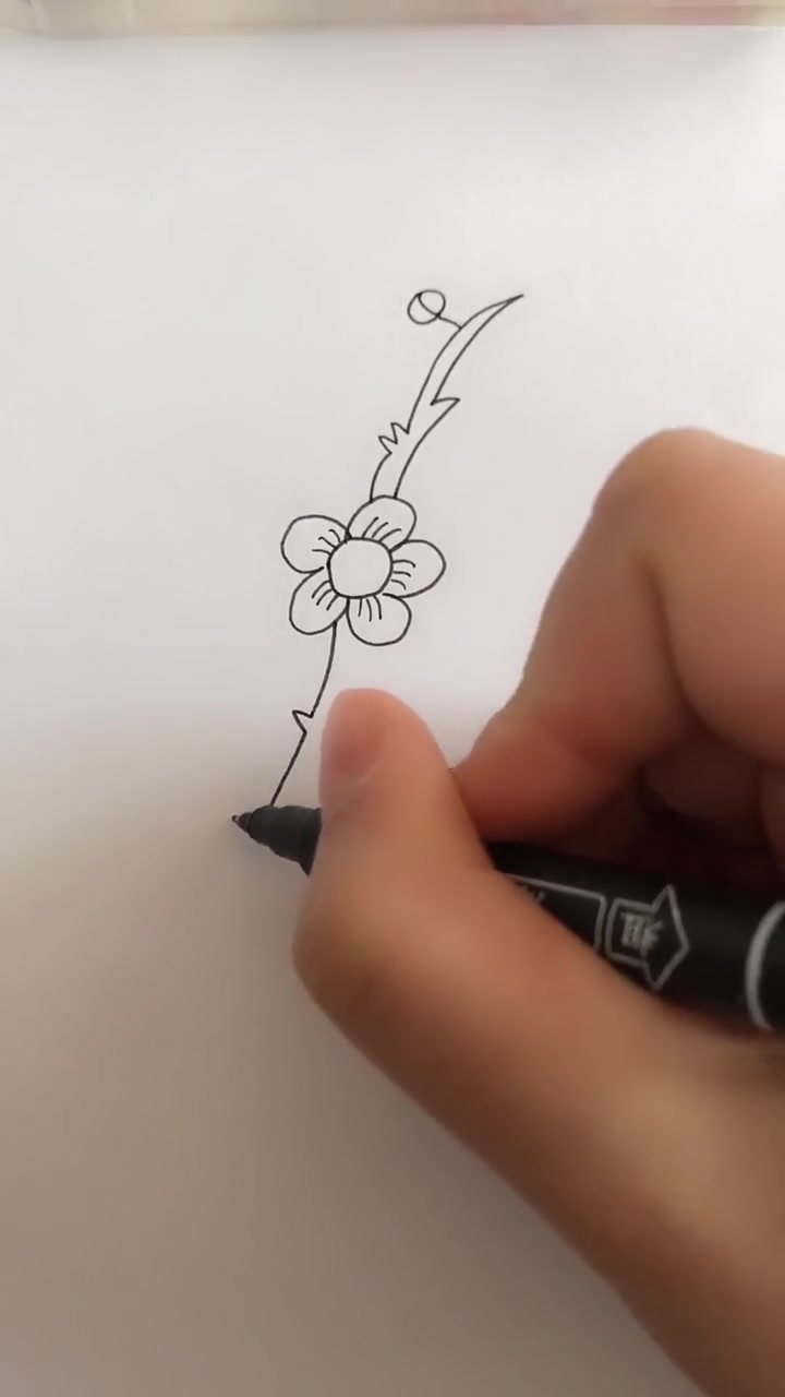 简单易学的梅花简笔画,手残党也能画得好,你学会了吗?