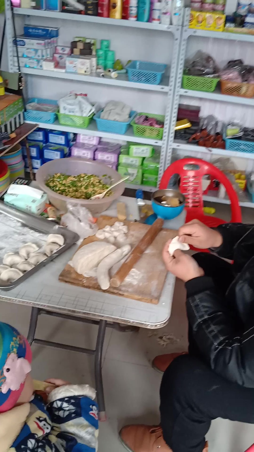 自从带娃春节包饺子就不在是我的任务