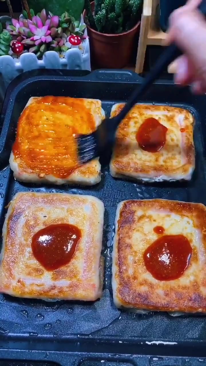 手抓饼创意吃法,营养又美味,以后早餐就吃它了