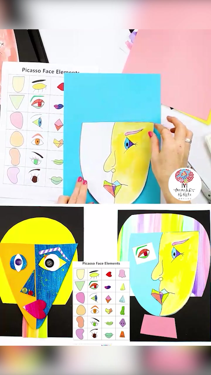 抽象派风格怎么画?小孩子也能学会!适合启蒙