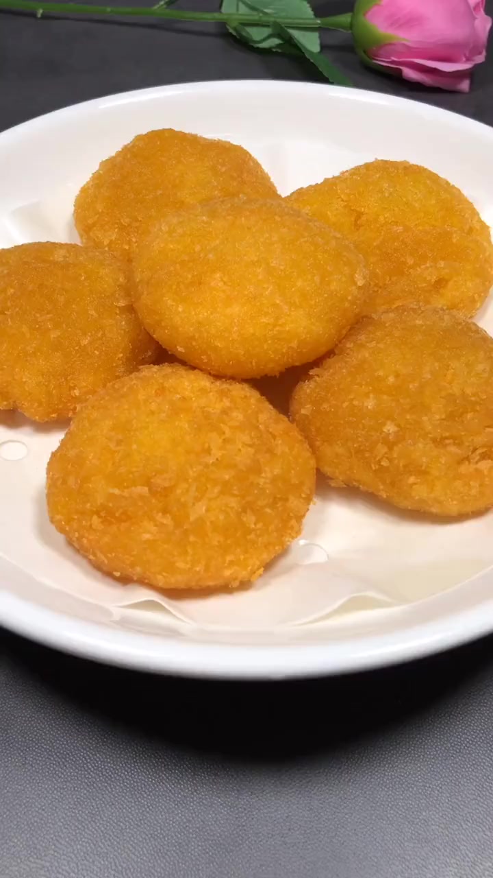 孩子最爱吃的南瓜饼,想不到做法这么简单!