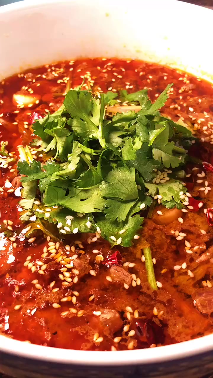 水煮牛肉片 这样做麻辣鲜香,超级嫩滑