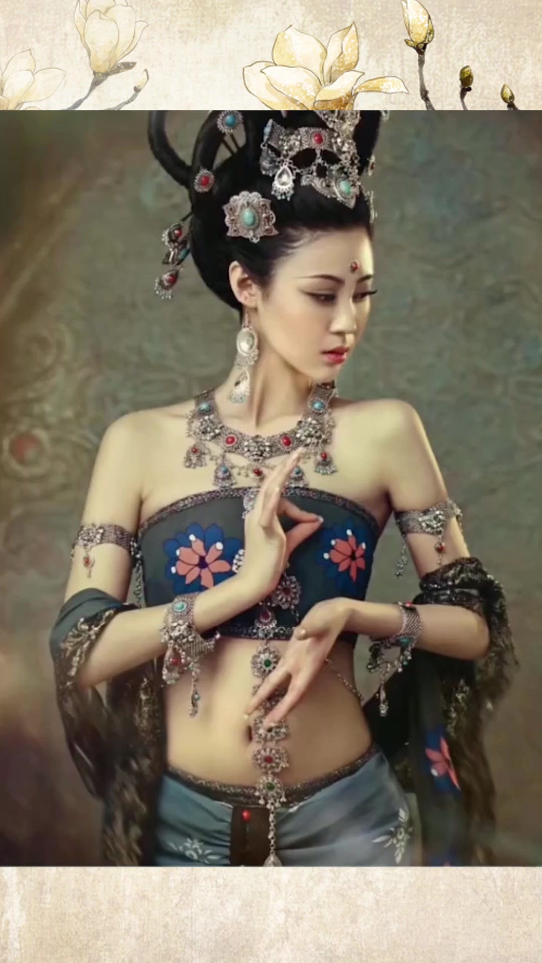 敦煌飞天女神真人秀,眼前这惊艳一幕,网友:我承认我心动了!