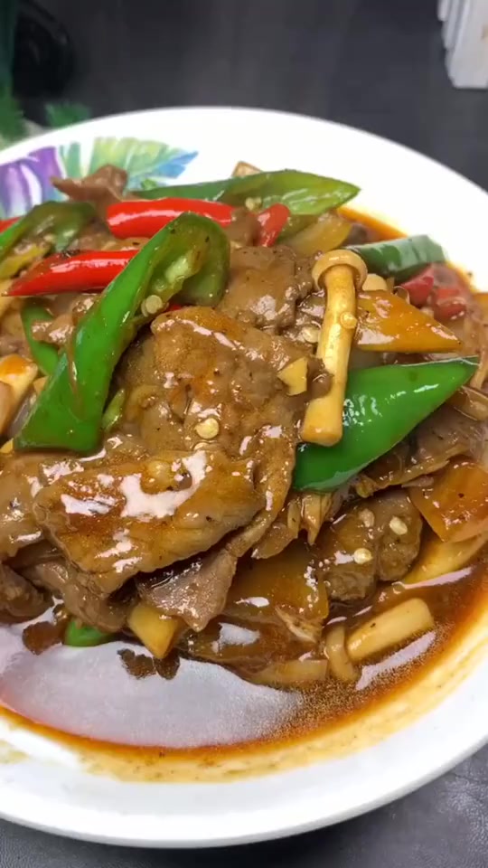 黑胡椒牛肉这么做简直太好吃了