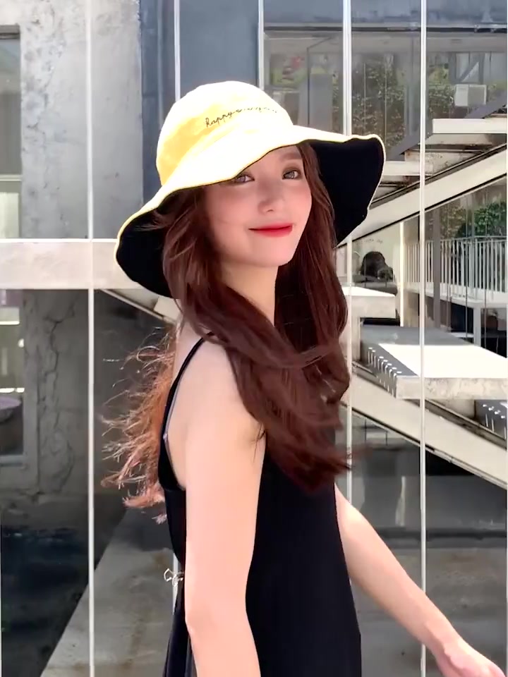 韩版夏日女鱼夫帽