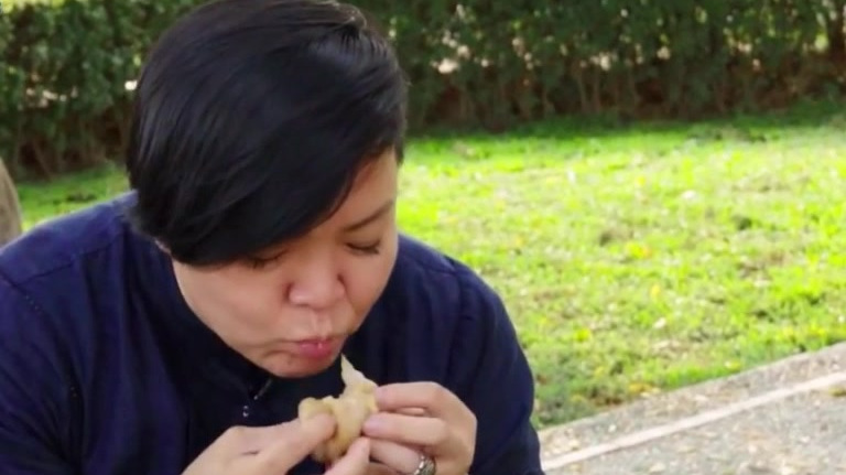 台南,只能外带的鲜肉包和水晶饺(2)。#遇见美好# #遇见好滋味# 