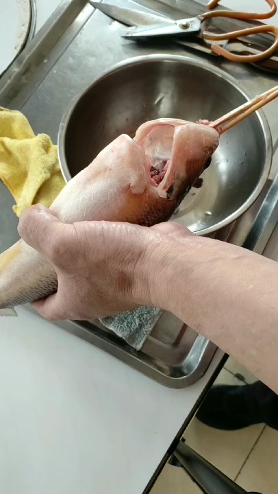 雷厨师为你讲解整鱼脱骨完整视频