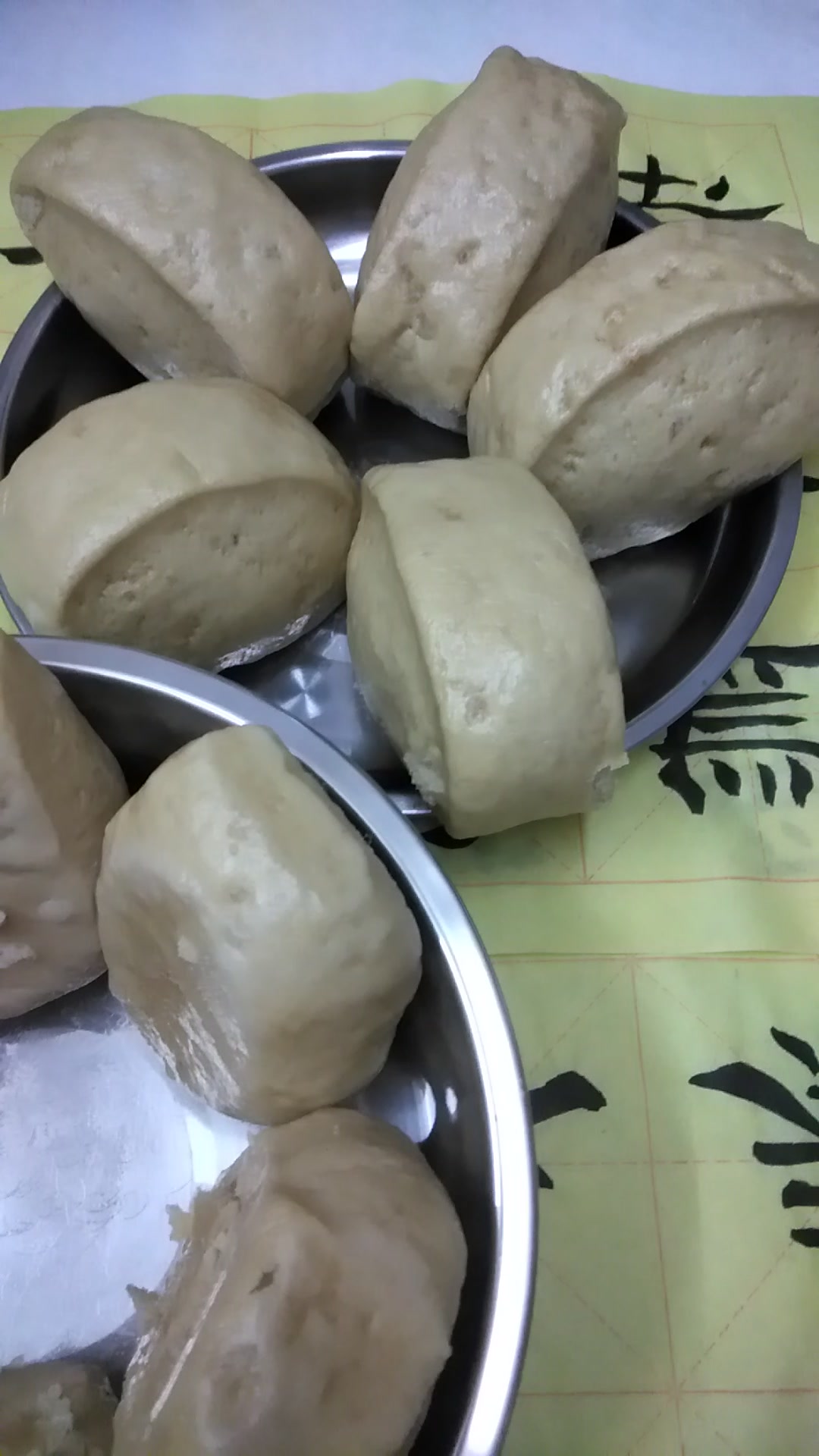 当代国画家徐鹤～自己蒸的红糖馒头