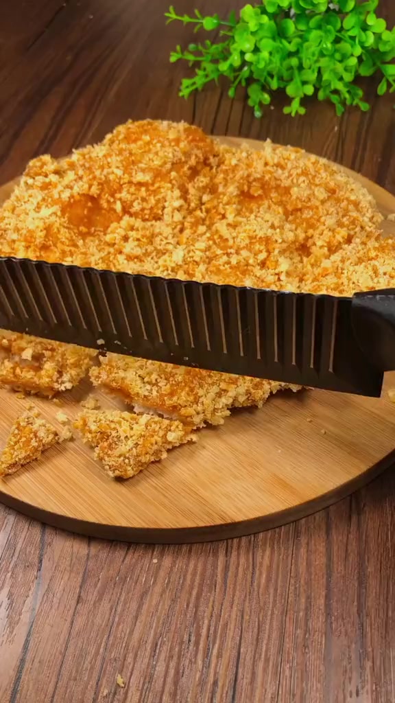 又香又脆的大鸡排原来是这样做出来的,太简单了!
