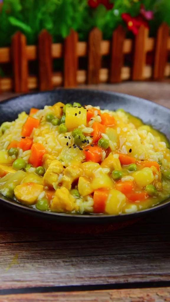 自制咖喱饭,做法简单易学,浓醇鲜美,一次多吃3碗饭