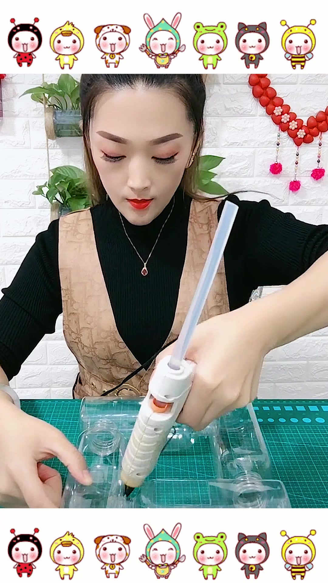 喝完的茶π瓶子不要扔,自制一个水循环鱼缸,简单大方
