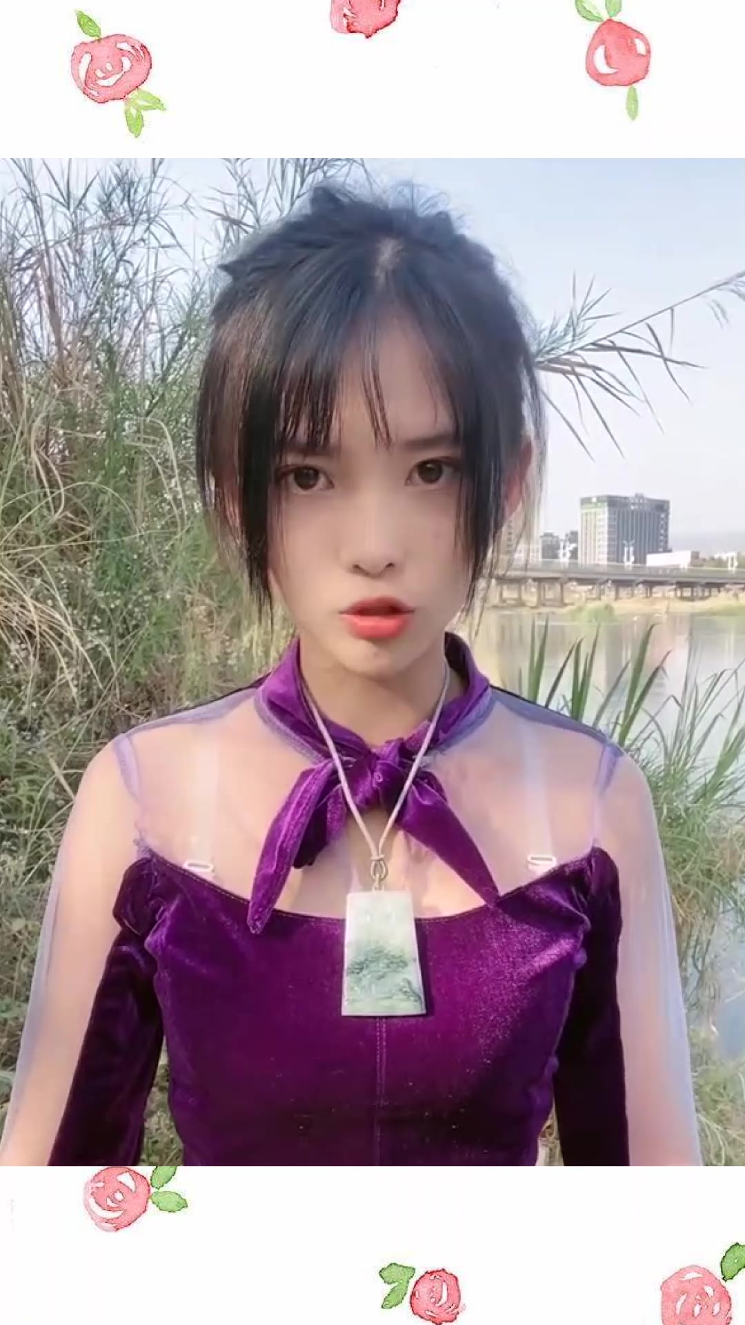 实拍缅甸小姐姐,看到眼前这颜值,真是堪比一般的女明星啊!