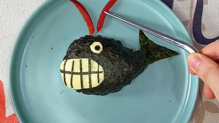 #天天晒早餐#鲸鱼卡通早餐来啦,喜欢嘛?