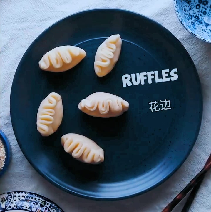 11种包饺子的方法,让你的饺子看起来超有档次!摆盘必备呀!