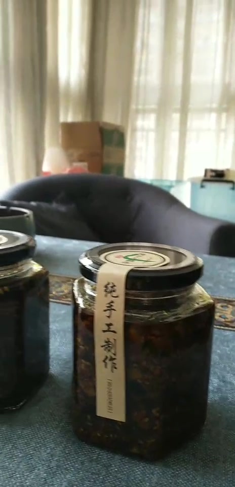 自己家做的牛肉酱