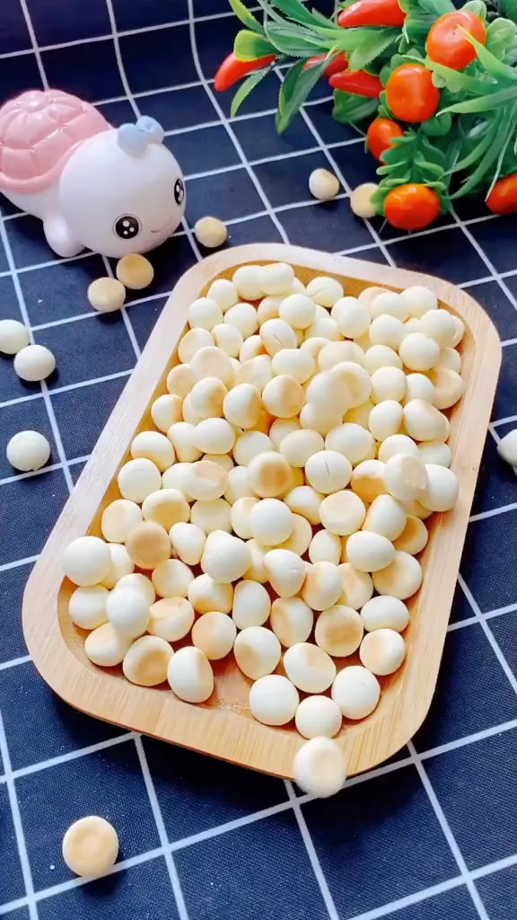 在家做旺仔小馒头,比例步骤食材都简单,跟买的一个味道!