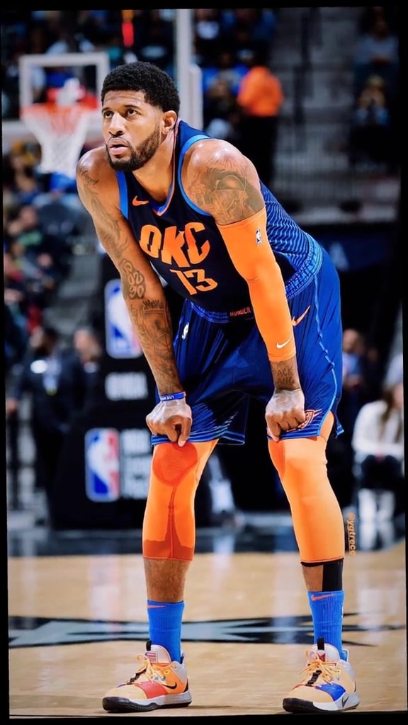 你喜欢24号的保罗乔治还是13号的?nba短暂停