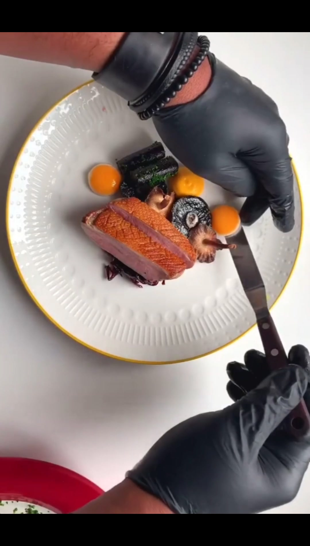 创意鸭胸肉的摆盘教程,记得收藏