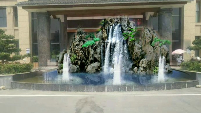  很多的宽敞大气的庭院里,主人会选择做一个假山鱼池,这样既有了良好的寓意,也让人心情舒畅,